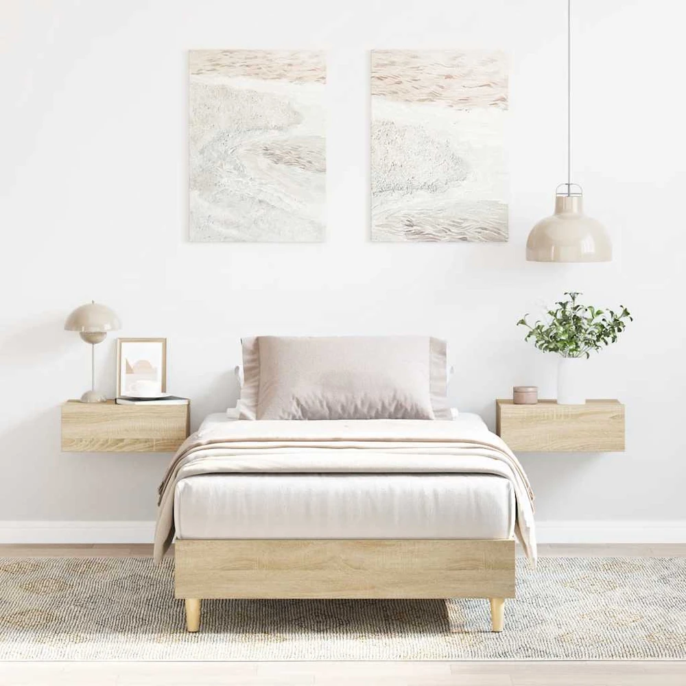 Lova lovos rėmas be čiužinio 75x190 cm inžinerinė mediena