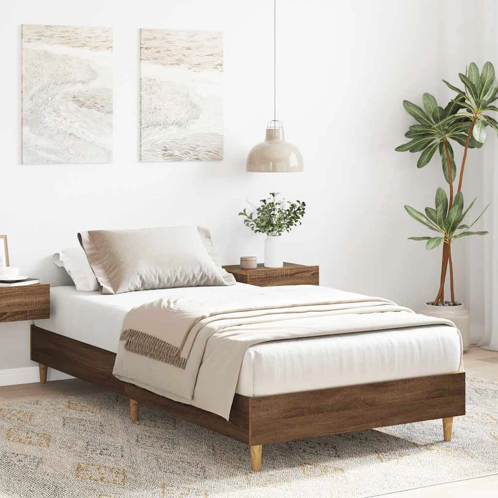 Lovos rėmas Be Čiužinio 90x200 cm Inžinerinė mediena