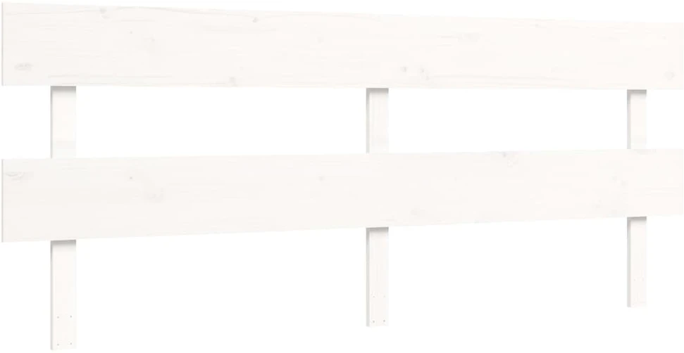 Lovos rėmas be čiužinio, baltas, 200x200cm, pušies masyvas