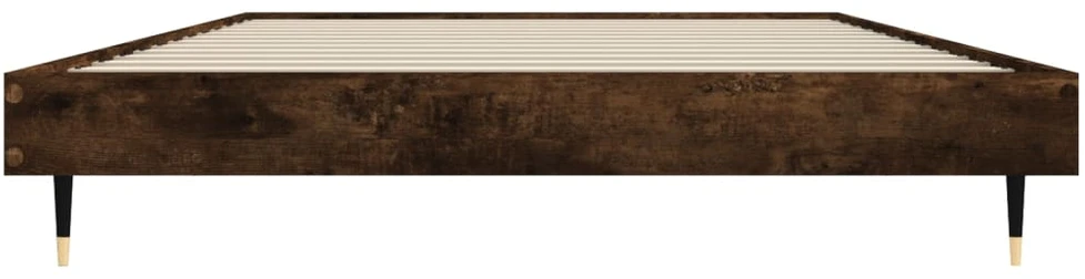 Lovos rėmas be čiužinio, dūminis, 100x200cm, apdirbta mediena