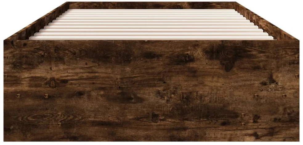 Lovos rėmas be čiužinio, dūminis, 100x200cm, apdirbta mediena