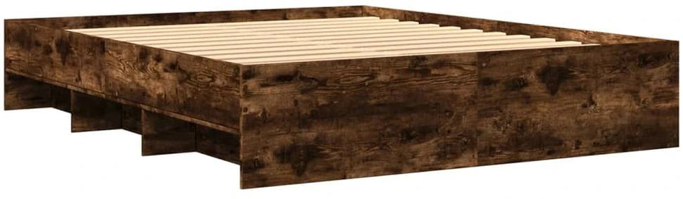 Lovos rėmas, dūminio ąžuolo, 160x200cm, apdirbta mediena