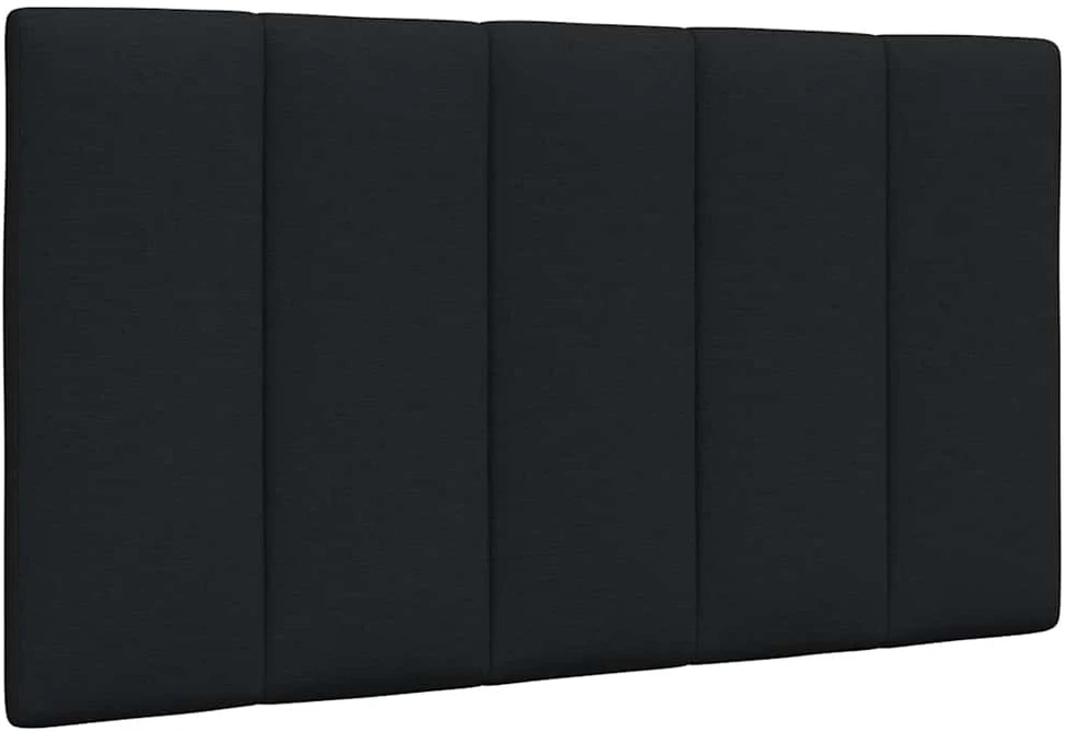 Lovos rėmas be čiužinio, Hanko, juodas, 90x190 cm, audinys