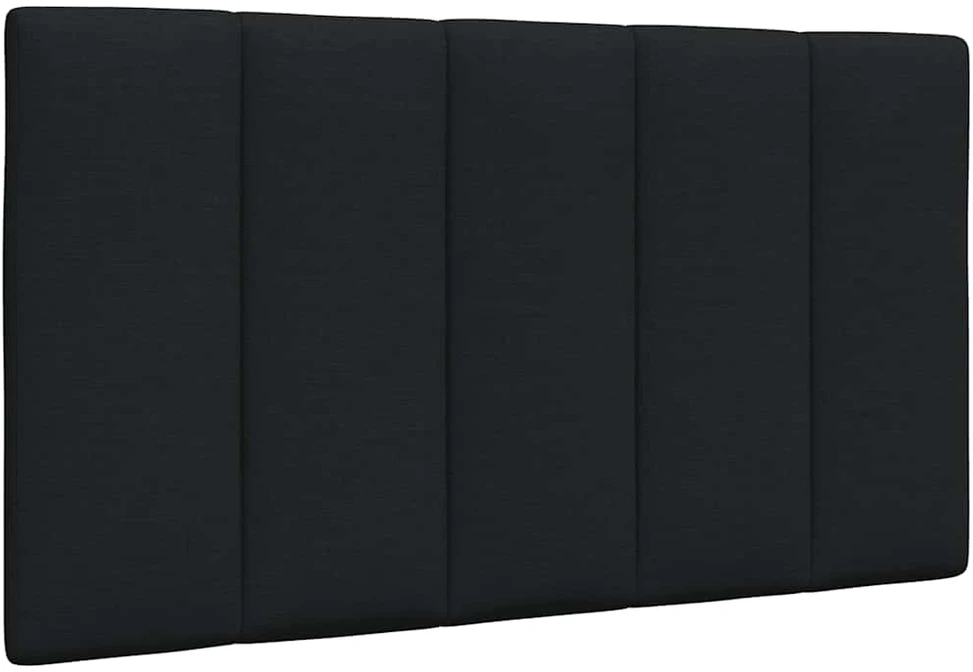 Lovos rėmas be čiužinio, Hanko, juodas, 90x200 cm, audinys