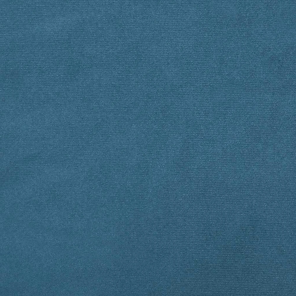 Lovos rėmas su galvūgaliu, mėlynos spalvos, 80x200cm, aksomas
