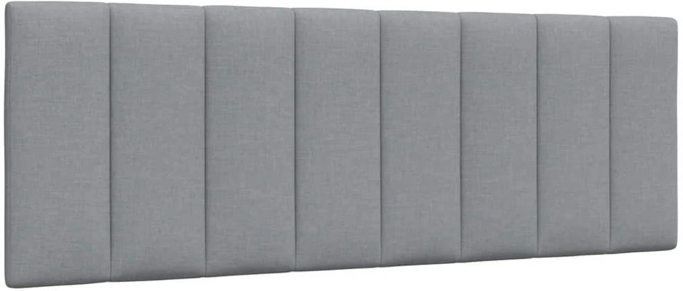 Lovos rėmas be čiužinio, Hanko, šviesiai pilkas, 140x200cm, audinys