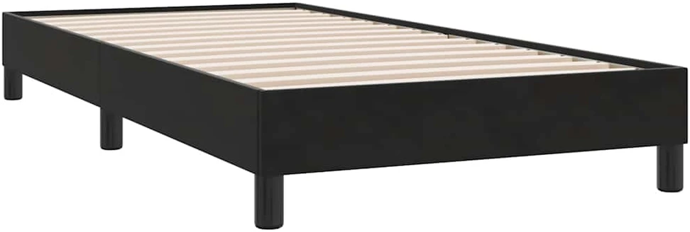 Lova Lovos rėmas be čiužinio Juodas 100x220 cm aksomas