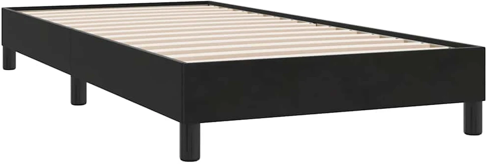 Lova Lovos rėmas be čiužinio Juodas 80x210 cm aksomas