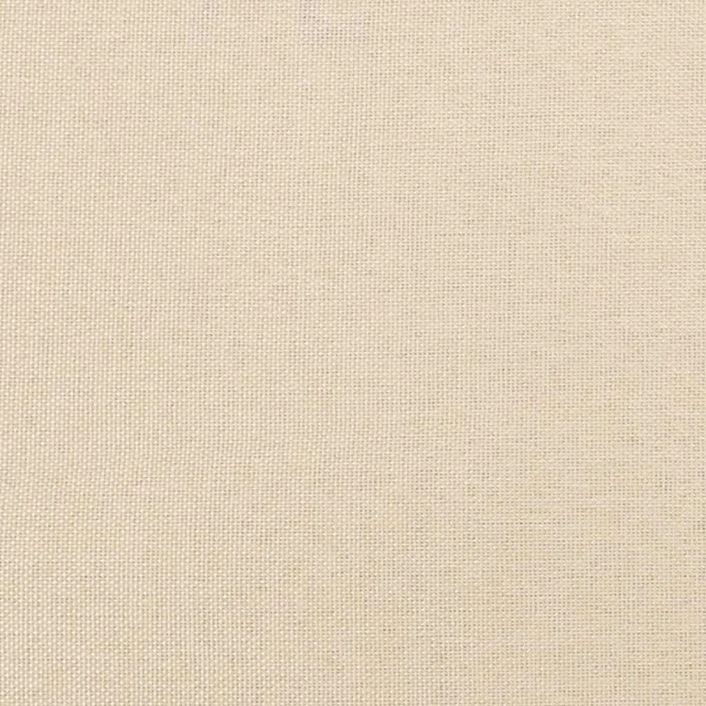 Lovos rėmas be čiužinio, kreminės spalvos, 140x190cm, audinys