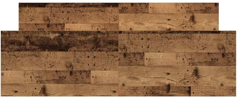 Lovos rėmas be čiužinio, medienos dizaino, 140x200 cm