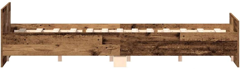 Lovos rėmas be čiužinio, medienos dizaino, 150x200 cm