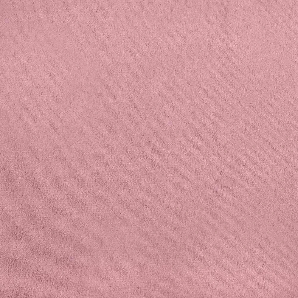 Lovos rėmas su galvūgaliu, rožinės spalvos, 140x200 cm, aksomas
