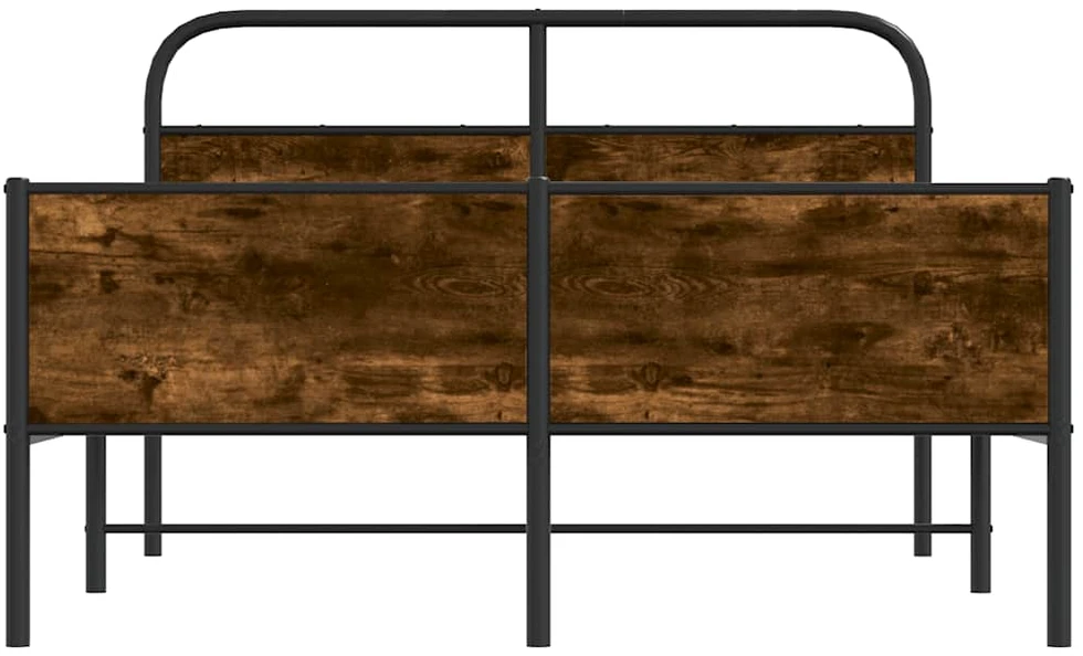 Lovos rėmas be čiužinio, sonoma, 120x200cm, apdirbta mediena