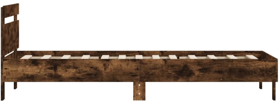 Lovos rėmas be čiužinio su galvūgaliu, ąžuolo, 100x200cm