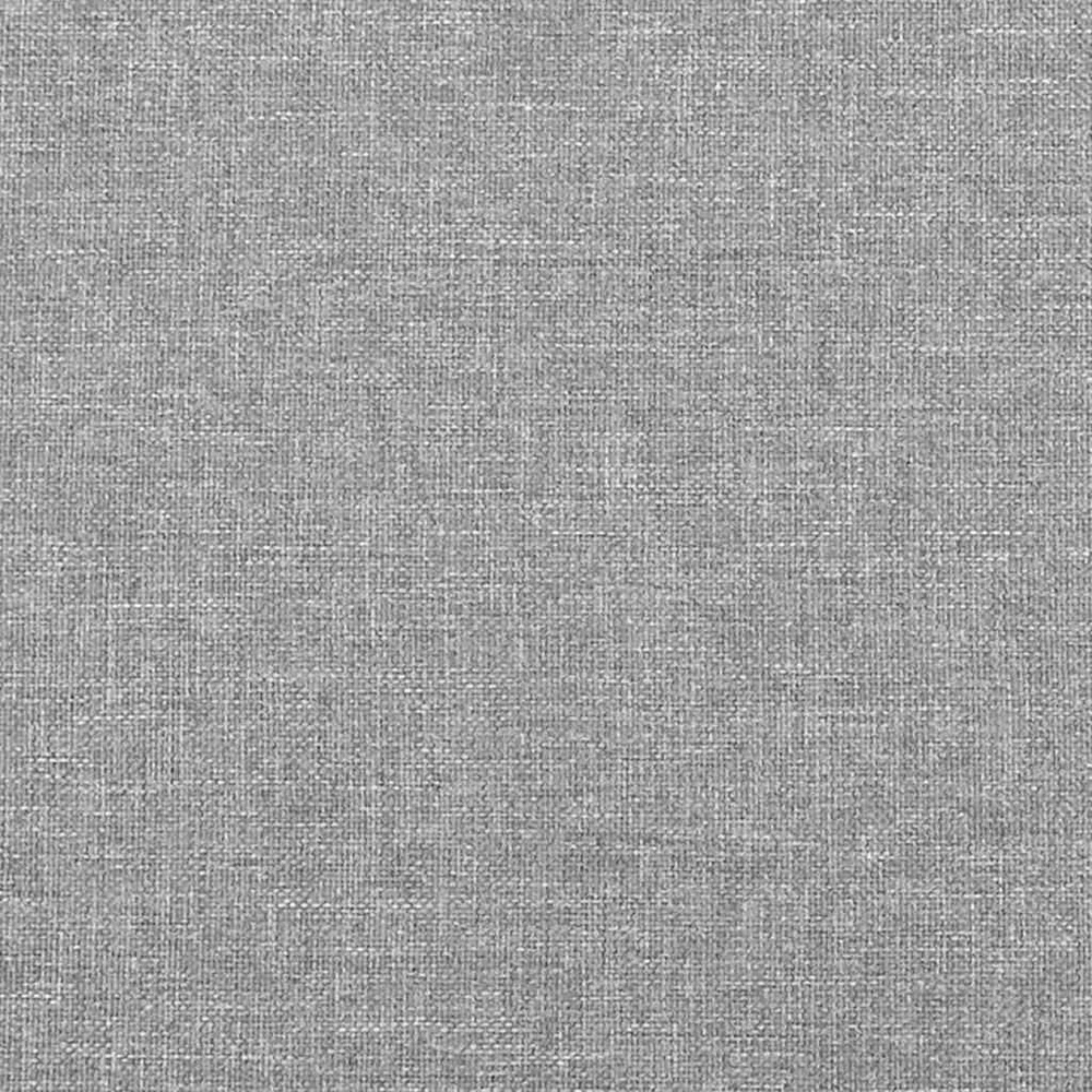 Lovos rėmas be čiužinio, šviesiai pilkas, 140x200cm, audinys