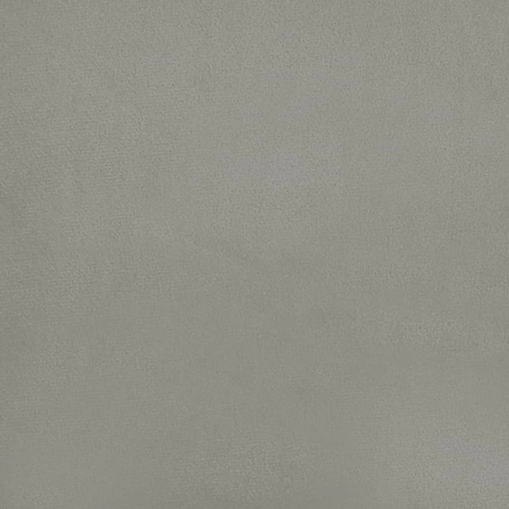 Lovos rėmas be čiužinio, šviesiai pilkas, 90x190cm, aksomas