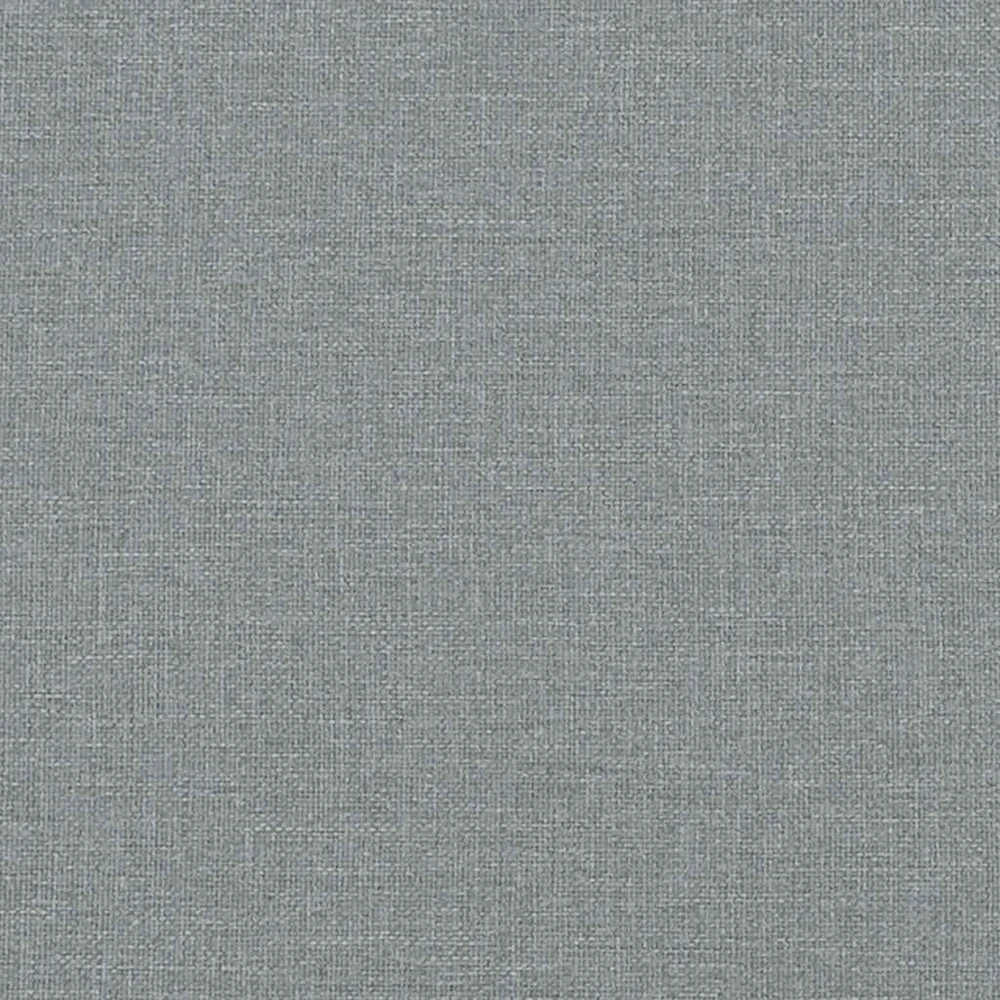 Lovos rėmas be čiužinio, šviesiai pilkas, 200x200cm, audinys