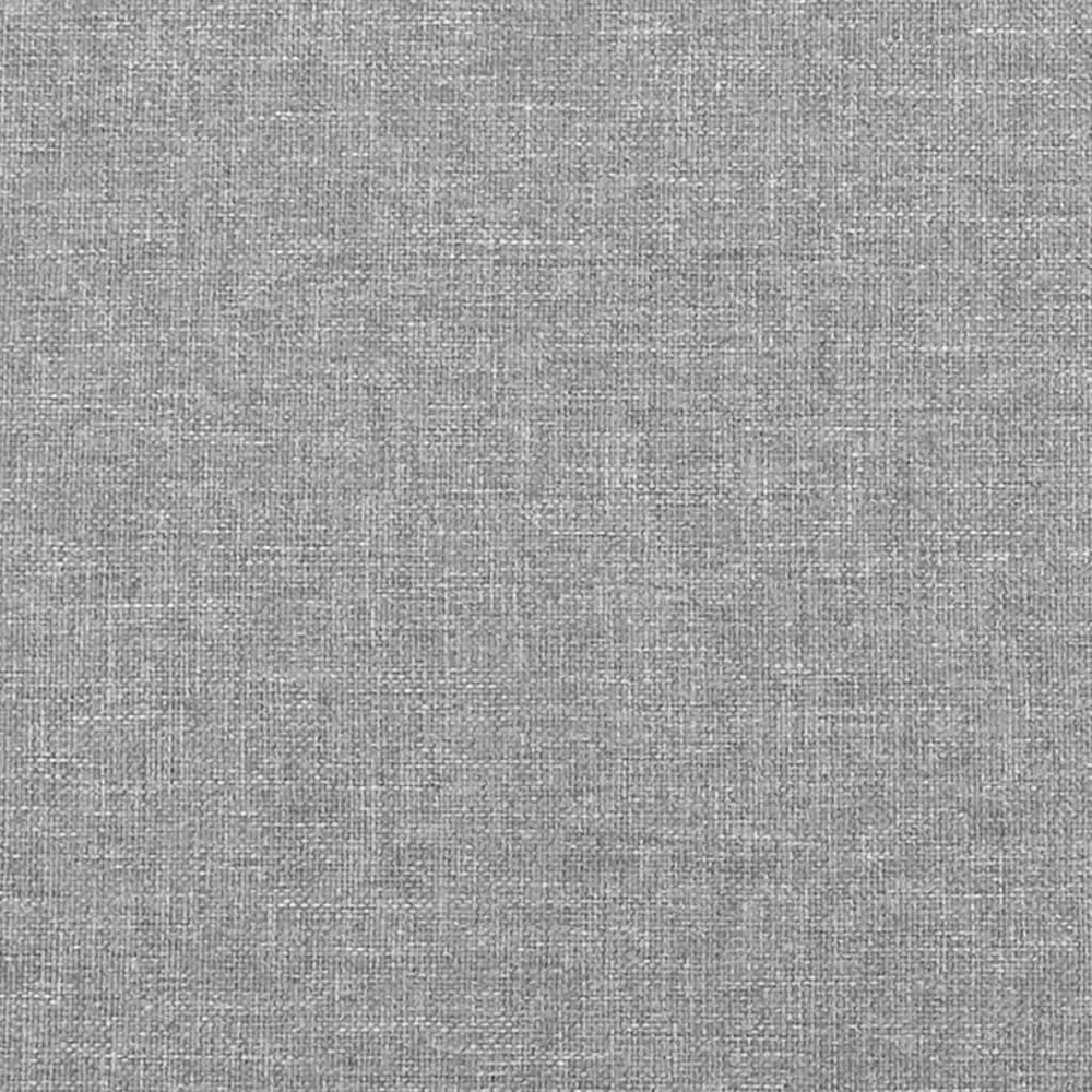 Lovos rėmas be čiužinio, šviesiai pilkas, 200x200cm, audinys