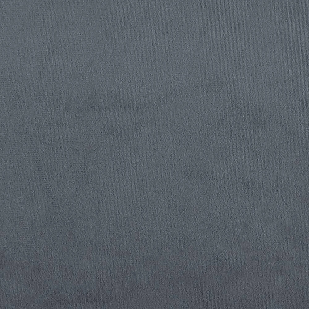 Lovos rėmas be čiužinio, tamsiai pilkas, 200x200cm, aksomas
