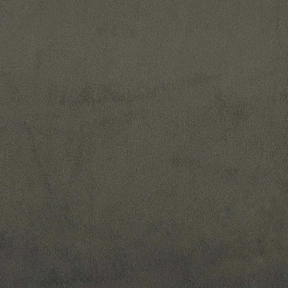 Lovos rėmas be čiužinio, tamsiai pilkas, 140x200cm, aksomas