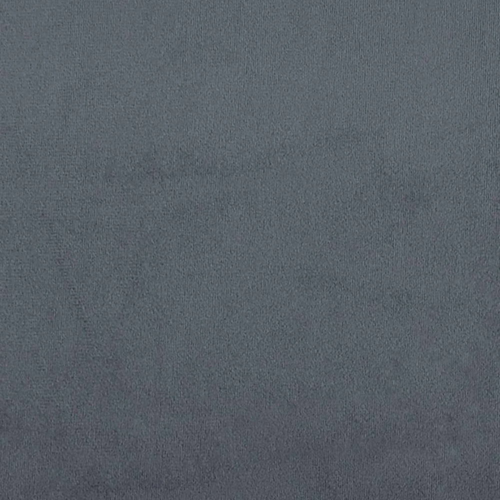 Lovos rėmas be čiužinio, tamsiai pilkas, 140x200cm, aksomas