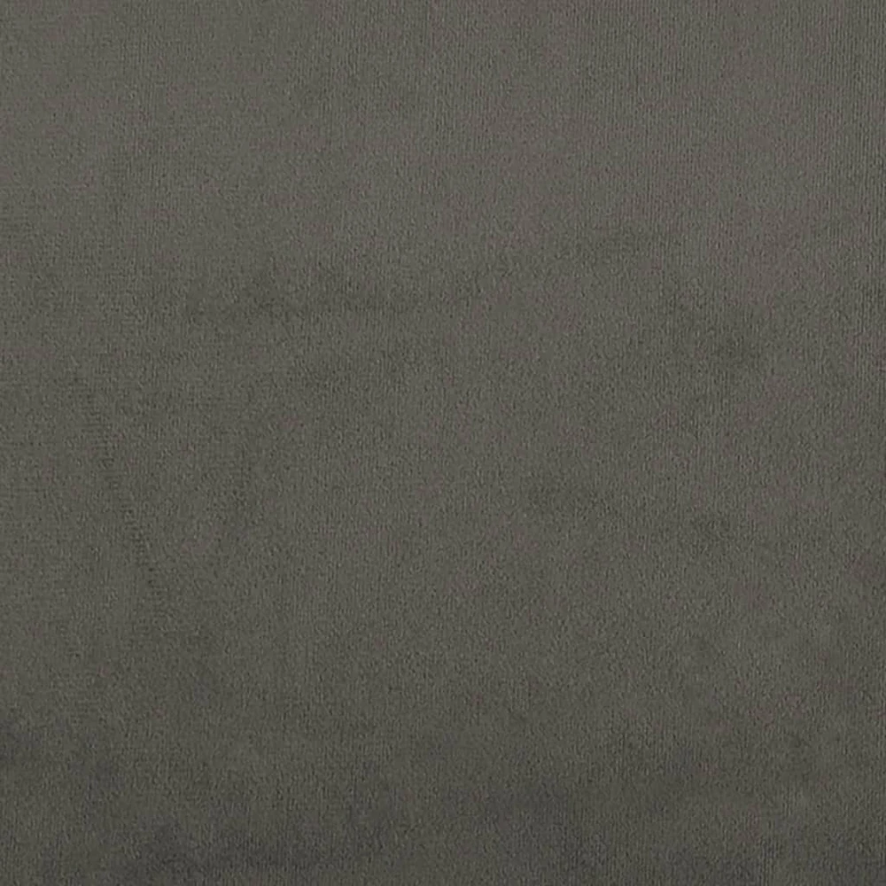 Lovos rėmas be čiužinio, tamsiai pilkas, 160x200cm, aksomas