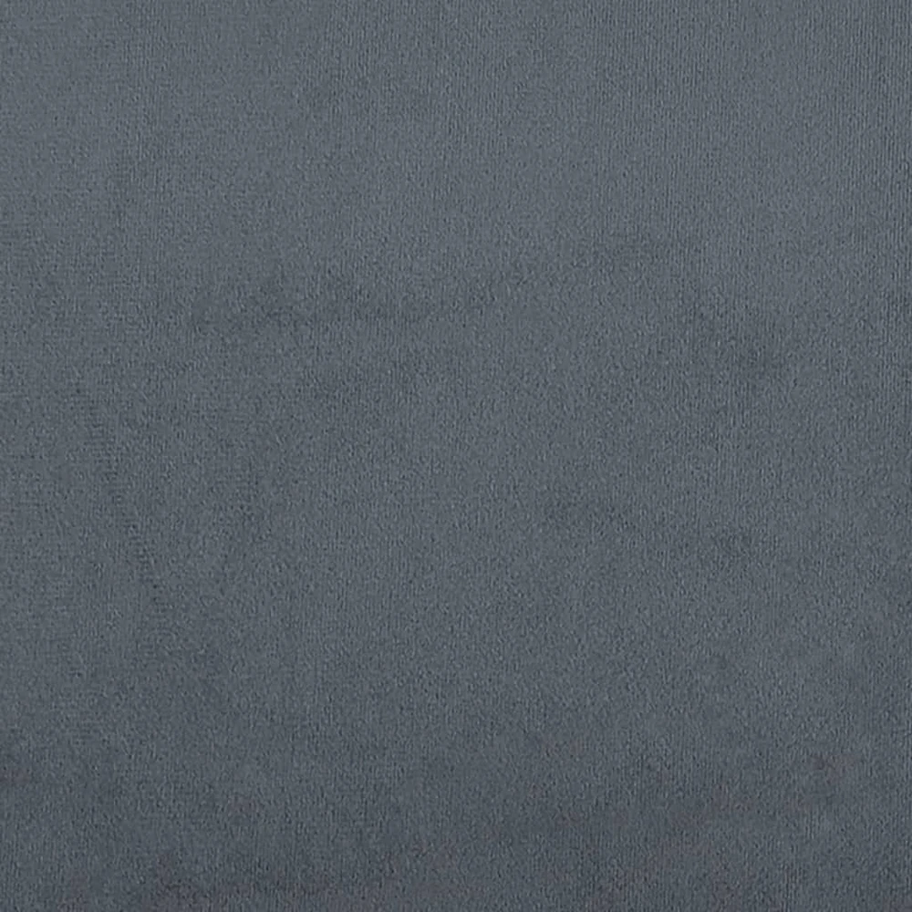 Lovos rėmas be čiužinio, tamsiai pilkas, 140x200cm, aksomas