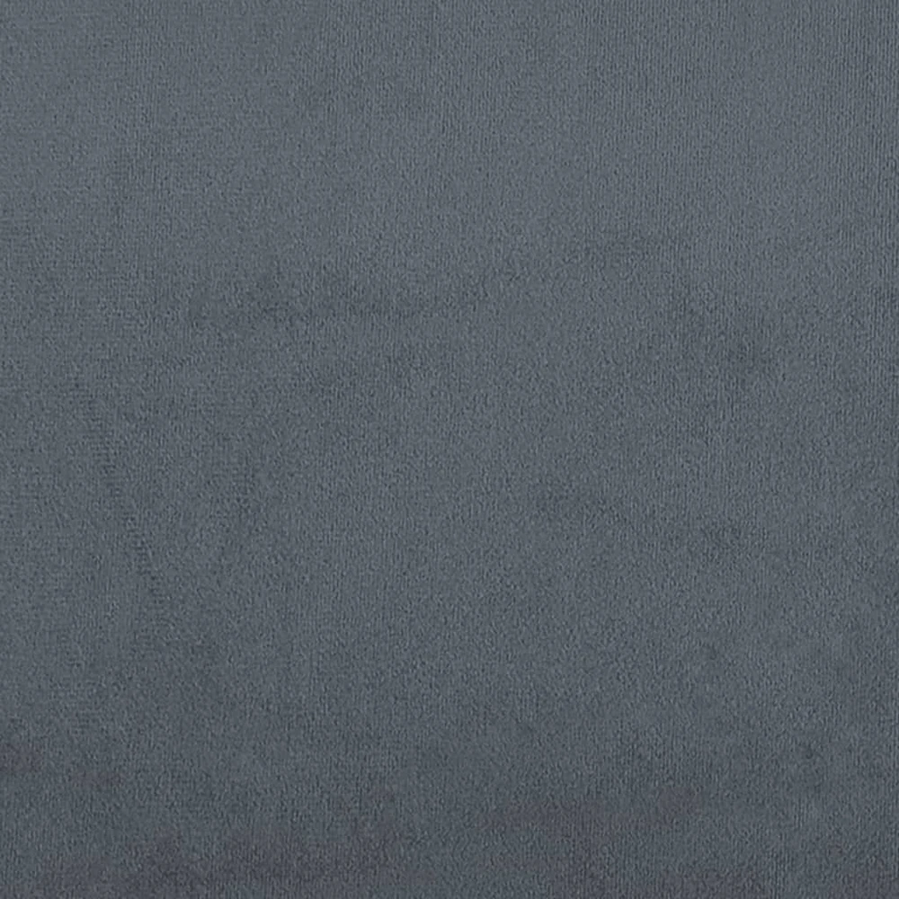 Lovos rėmas be čiužinio, tamsiai pilkas, 200x200cm, aksomas
