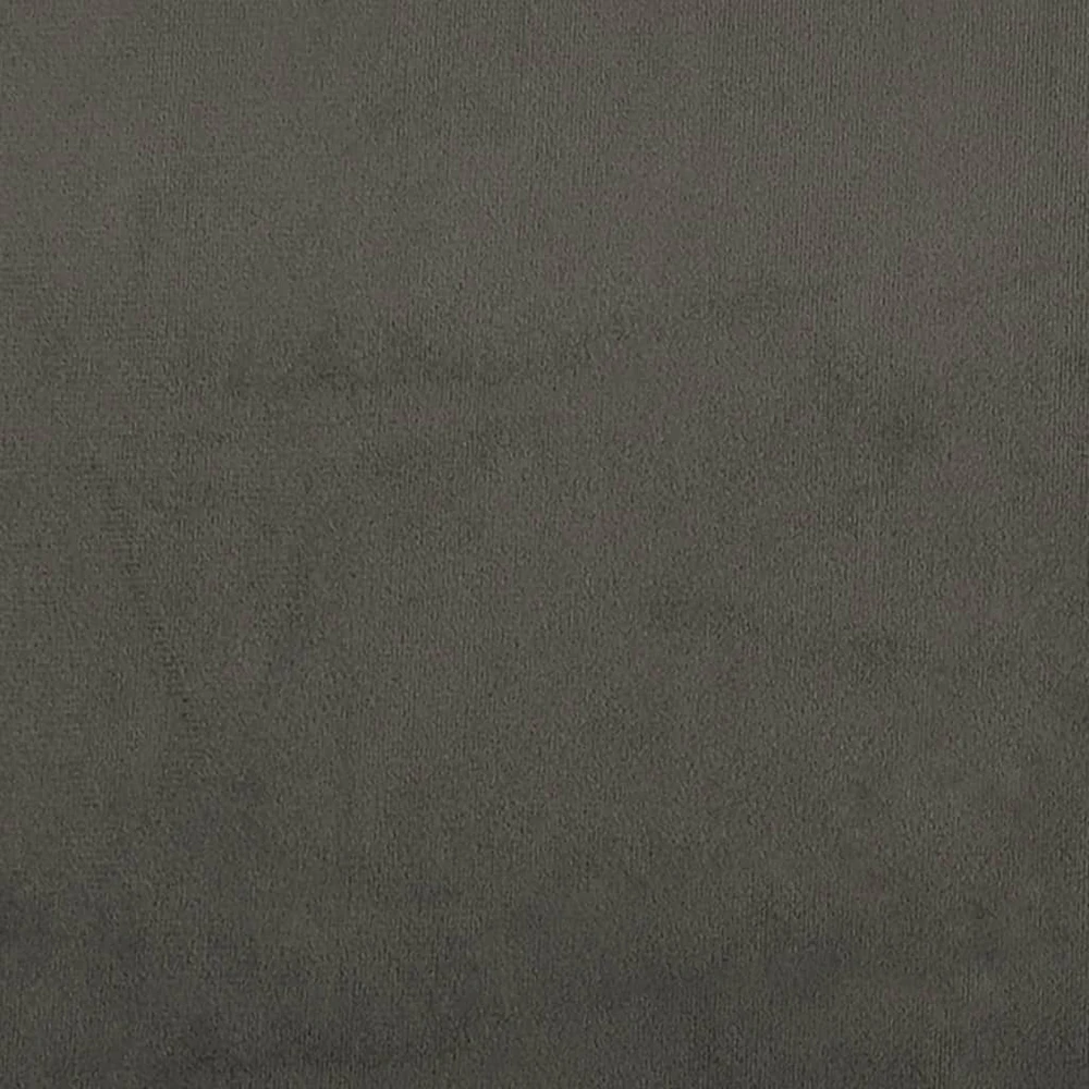 Lovos rėmas be čiužinio, tamsiai pilkas, 180x200cm, aksomas