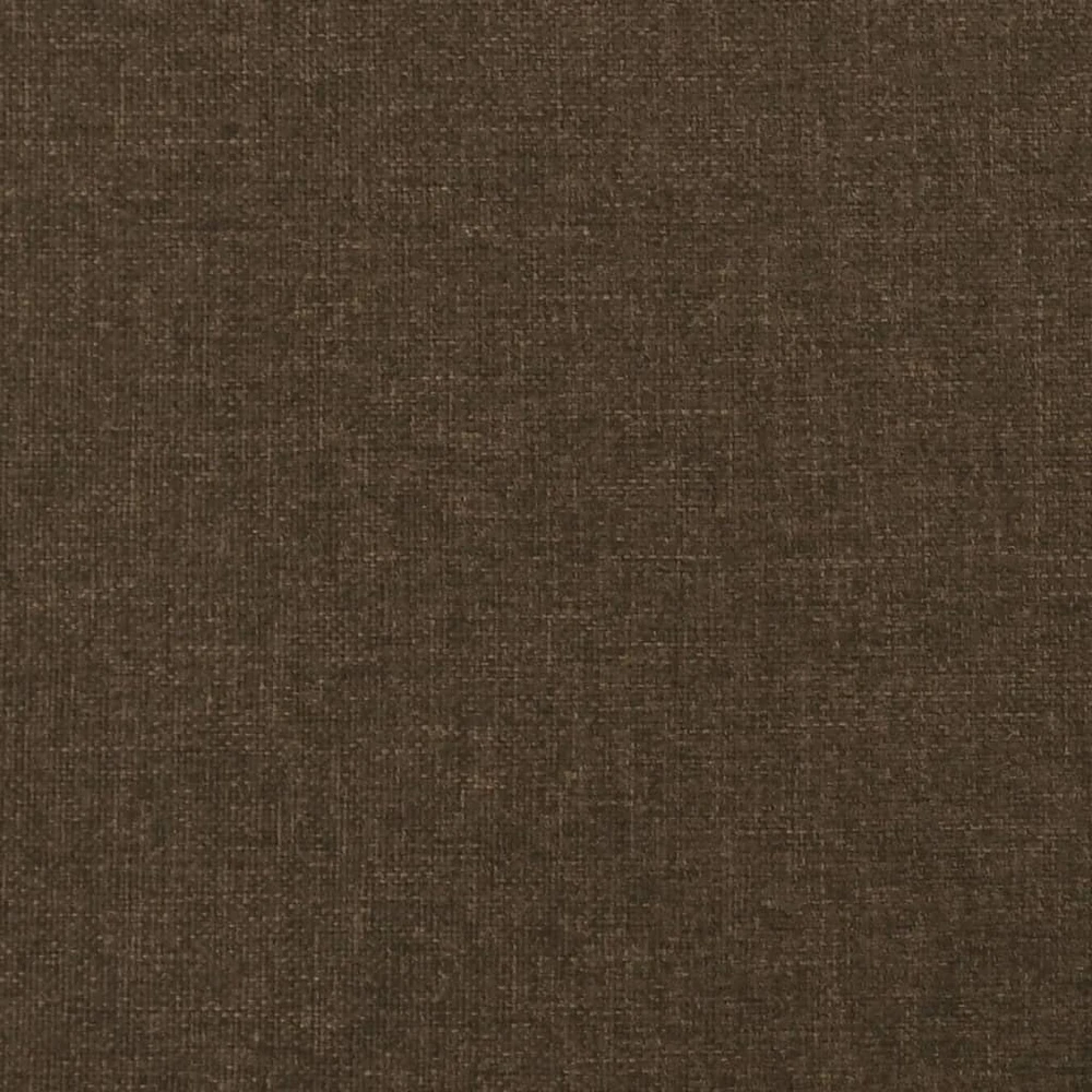 Lovos rėmas be čiužinio, tamsiai rudas, 200x200cm, audinys