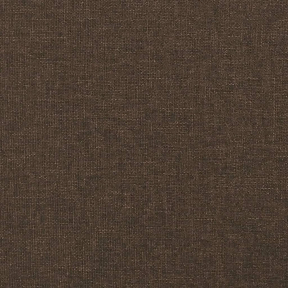 Lovos rėmas be čiužinio, tamsiai rudas, 140x200cm, audinys