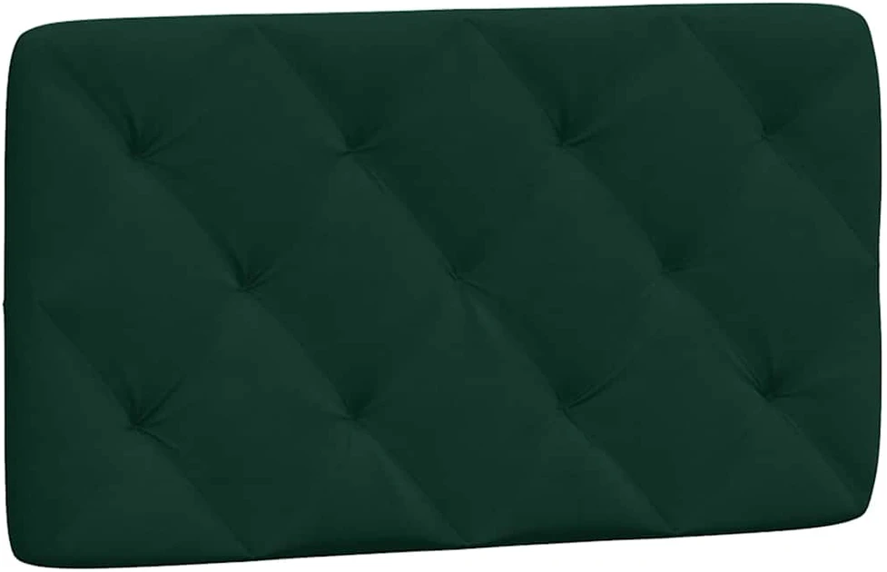 Lovos rėmas be čiužinio tamsiai žalias 90x190 cm aksomas