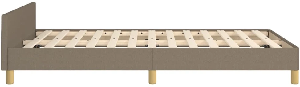 Lovos rėmas be čiužinio, taupe, 120x190cm, audinys