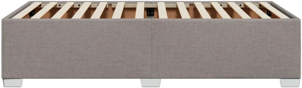 Lovos rėmas be čiužinio, taupe, 90x200 cm, audinys