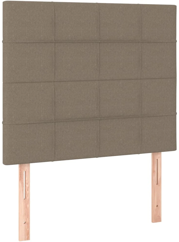 Lovos rėmas be čiužinio, taupe spalvos, 100x200cm, audinys
