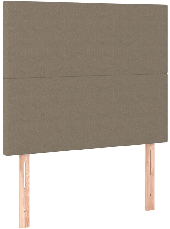 Lovos rėmas be čiužinio, taupe spalvos, 100x200cm, audinys