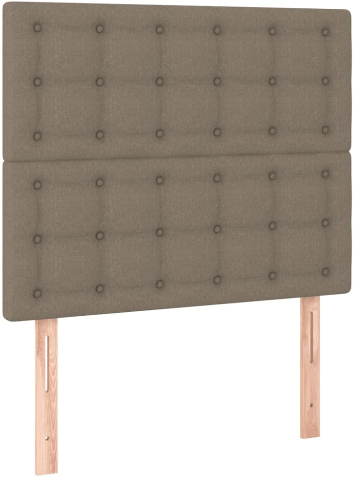 Lovos rėmas be čiužinio, taupe spalvos, 100x200cm, audinys