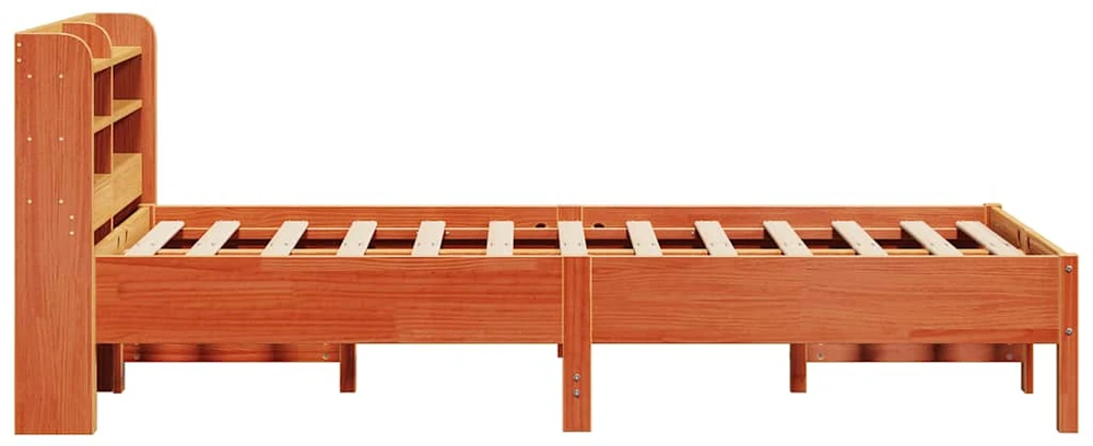 Lovos rėmas be čiužinio, vaško ruda, 100x200cm, pušis