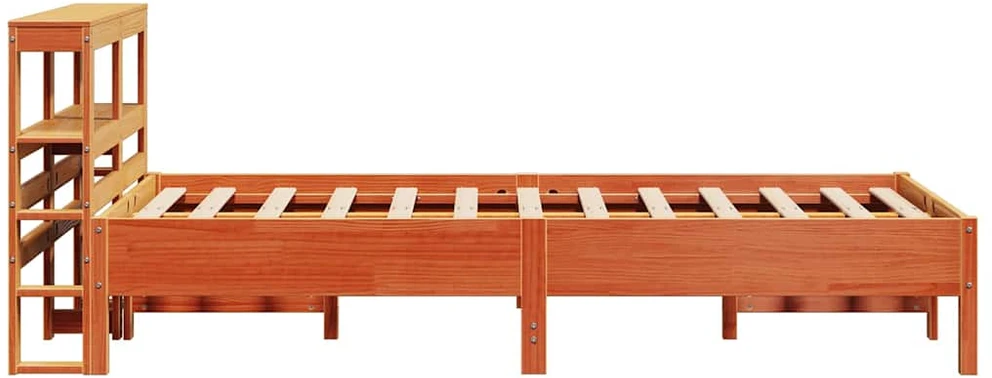 Lovos rėmas be čiužinio, vaško ruda, 120x200cm, pušis