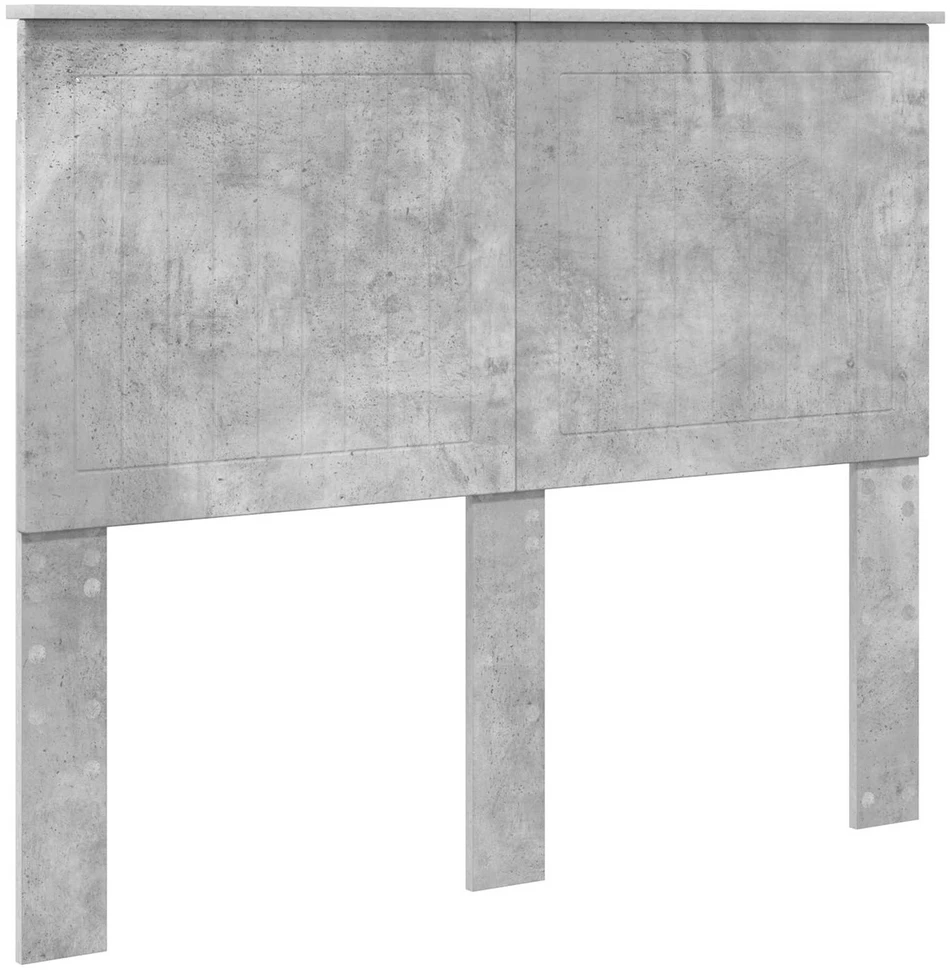 Lova Lovos rėmas Betoninė 120 x 200 cm Kietos pušies mediena
