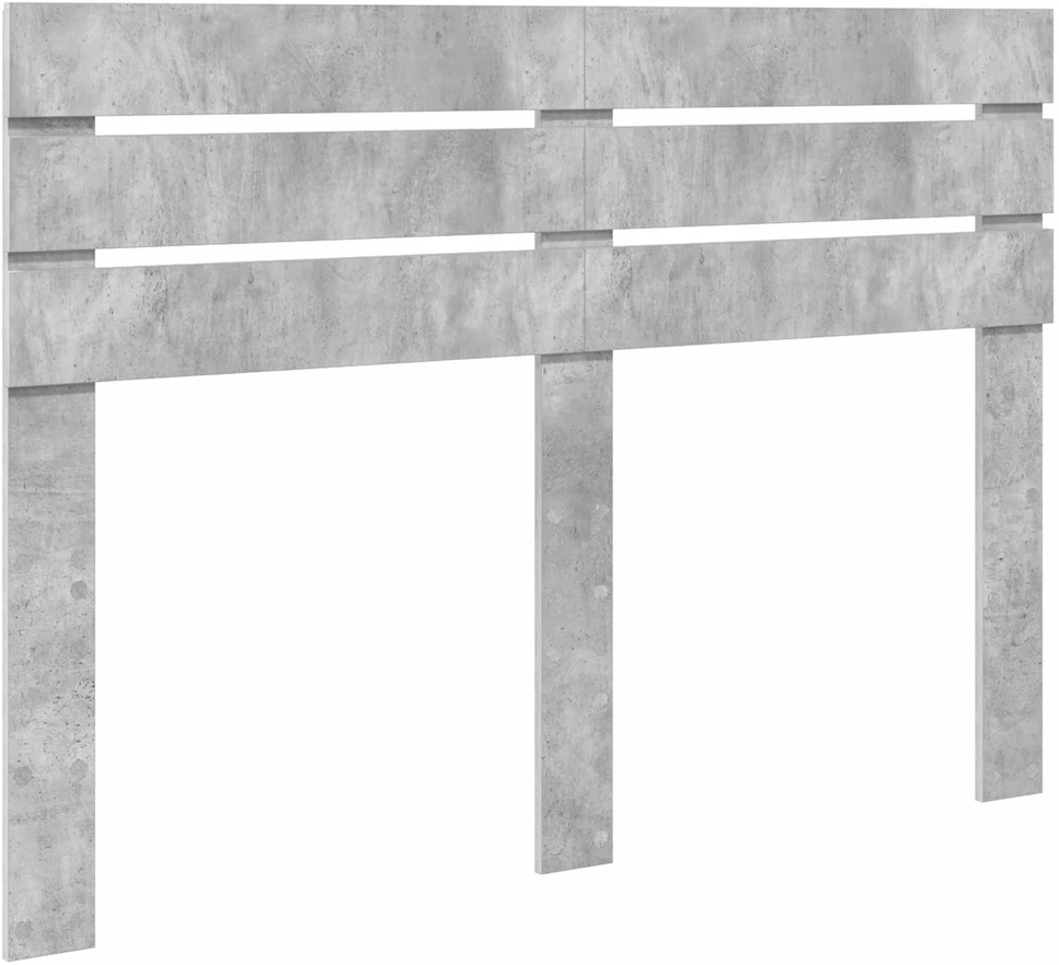 Lovos rėmas Betoninė 140 x 190 cm Kietos pušies mediena
