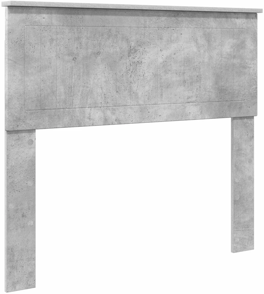 Lova Lovos rėmas Betono pilka 100 x 200 cm Kietos pušies mediena
