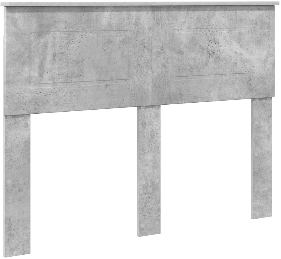 Lova Lovos rėmas Betono pilka 120 x 190 cm Apdirbta mediena