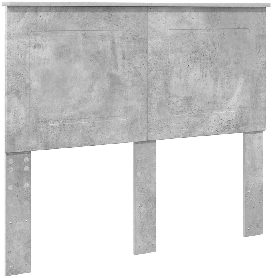 Lova Lovos rėmas Betono pilka 120 x 190 cm Apdirbta mediena