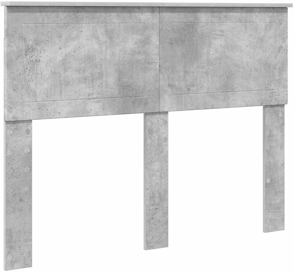 Lova Lovos rėmas Betono pilka 135 x 190 cm Inžinerinė mediena