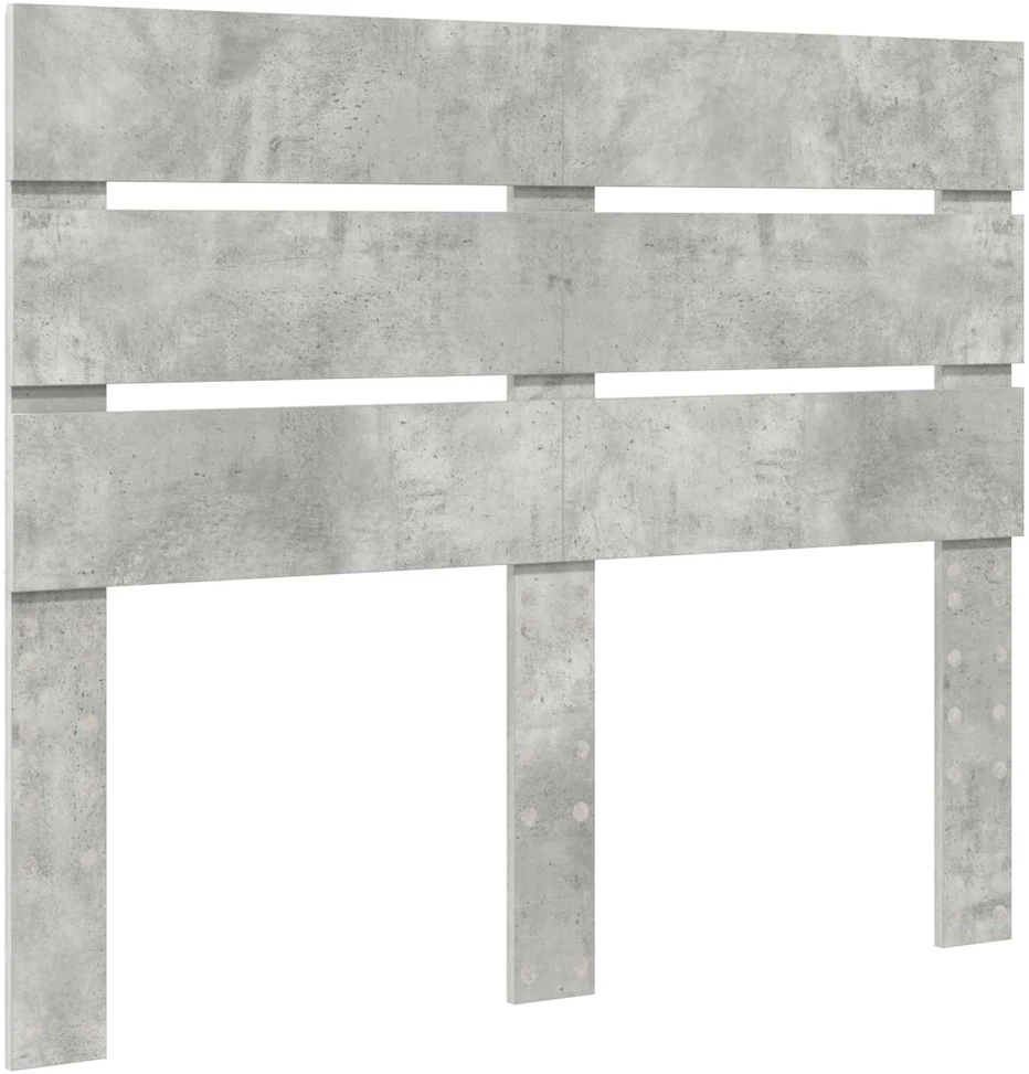 Lova Lovos rėmas Betono pilka 135 x 190 cm Inžinerinė mediena