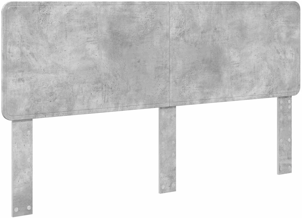 Lovos rėmas Betono pilka 180 x 200 cm Apdirbta mediena