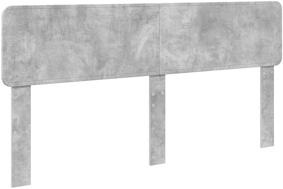 Lovos rėmas Betono pilka 200 x 200 cm Apdirbta mediena