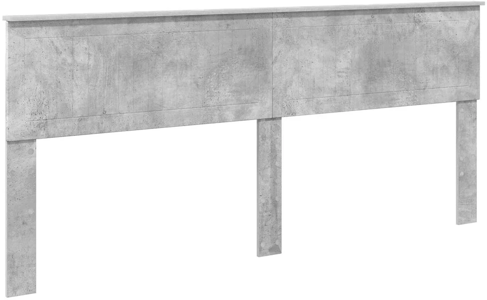 Lovos rėmas Betono pilka 200 x 200 cm Apdirbta mediena