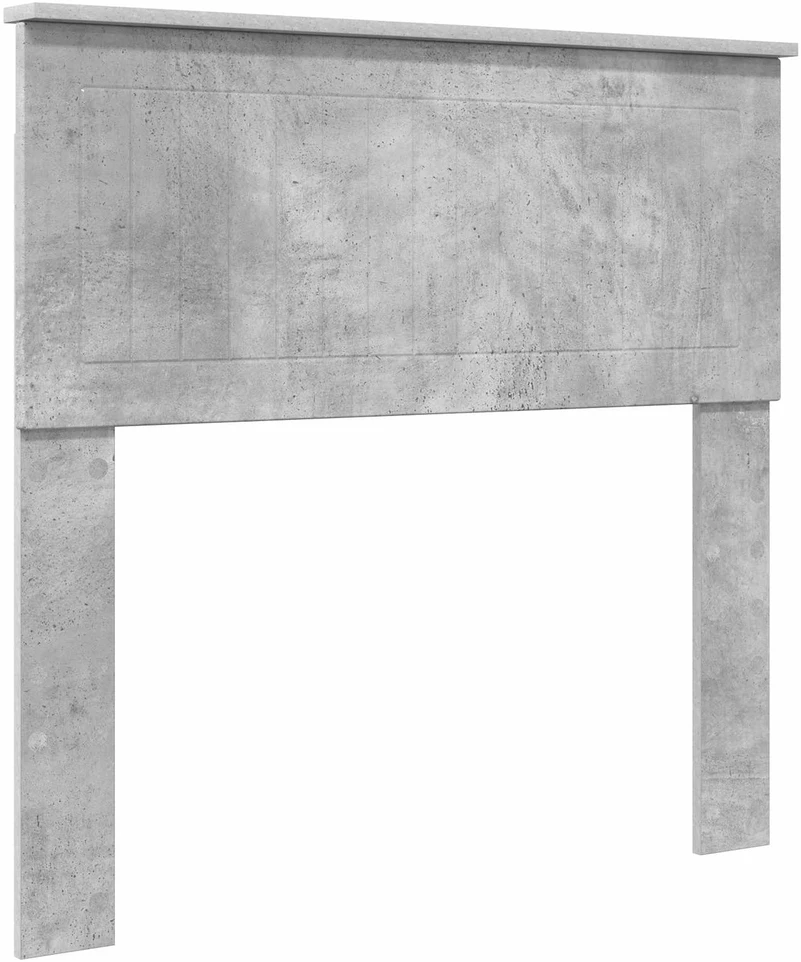 Lova Lovos rėmas Betono pilka 90 x 190 cm Apdirbta mediena